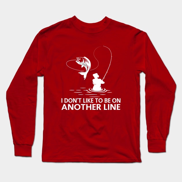 No Other Line Long Sleeve T-Shirt by Magniftee